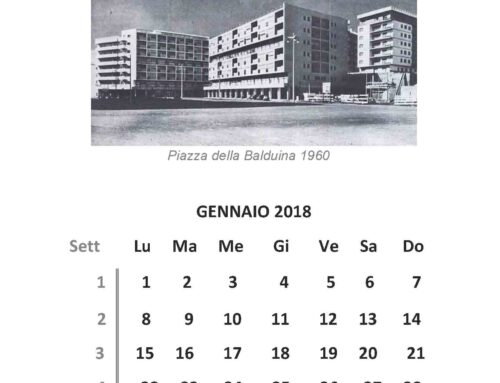 Il Calendario di Pianoterra alla Balduina – Gennaio 2018